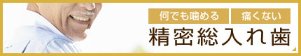 何でも噛める 痛くない 精密総入れ歯